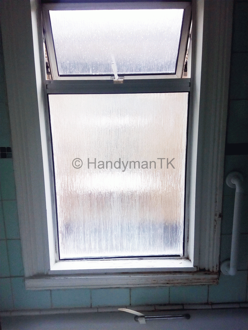 Window in bathroom requires painting by Handyman TK