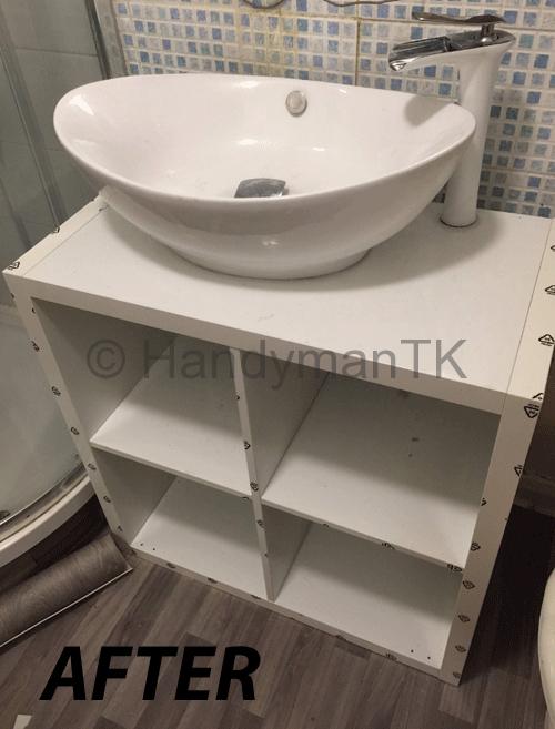 HandymanTK plumber have now changed this sink